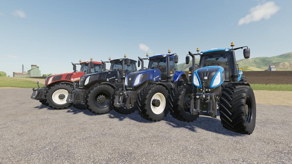 NEW HOLLAND T8 SERIES 4