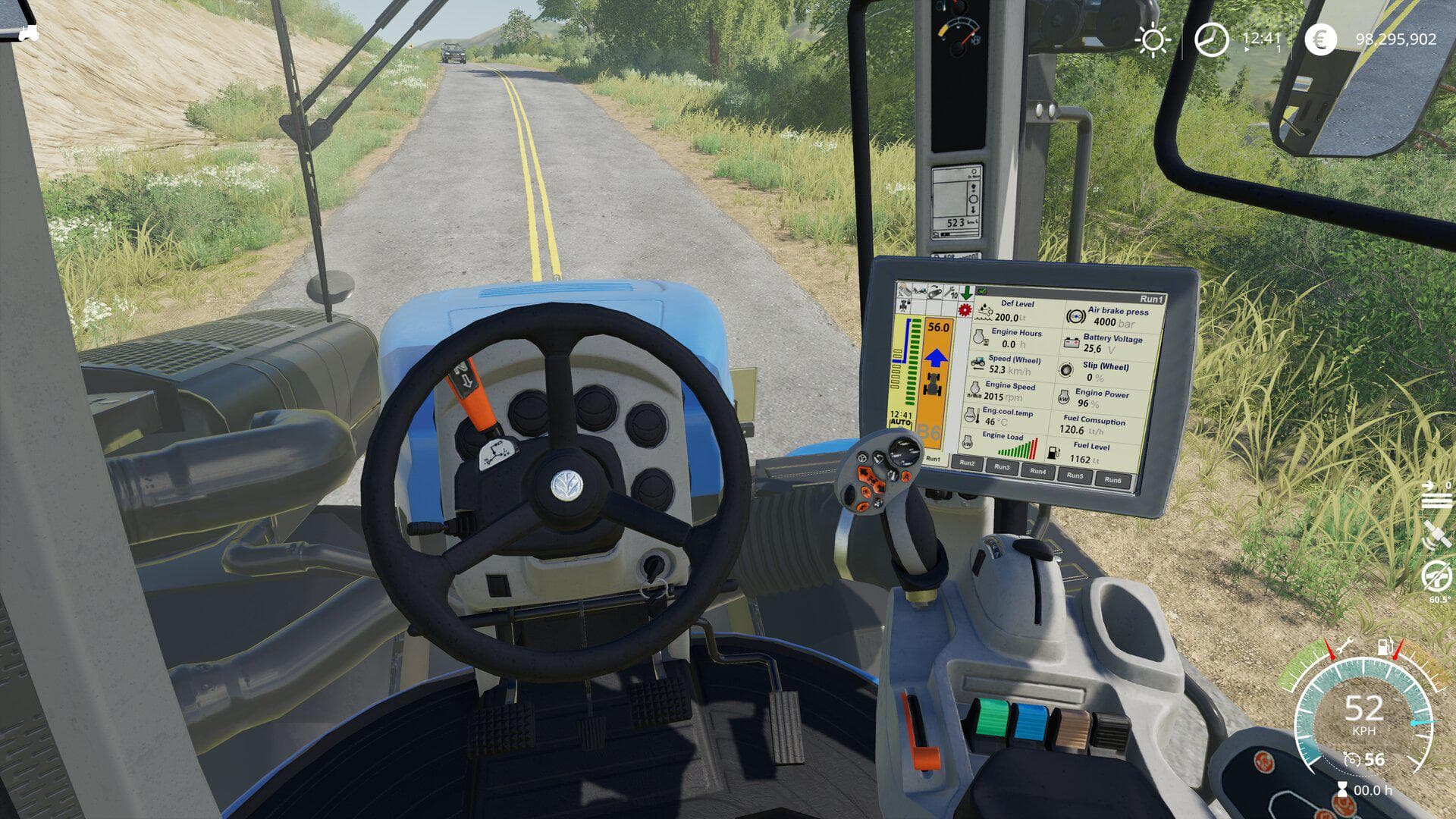 NEW HOLLAND T9 EXTENDED HUD