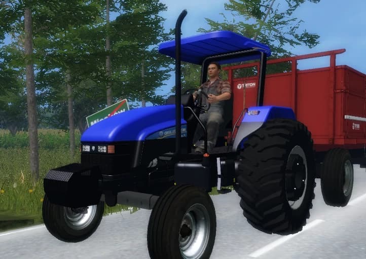 NEW HOLLAND TL 70 2WD