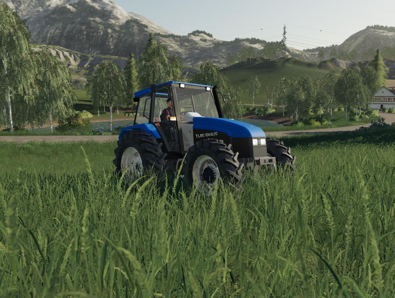 NEW HOLLAND TL90 2