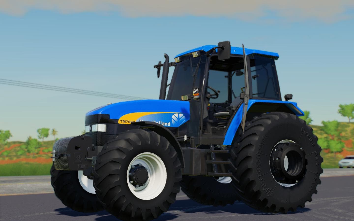 NEW HOLLAND TM 7020 2