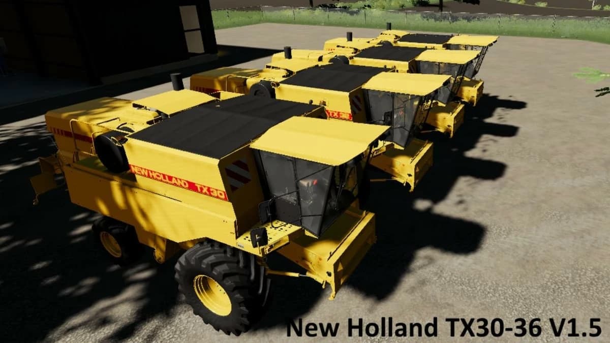 NEW HOLLAND UPDATE TX30-36 3