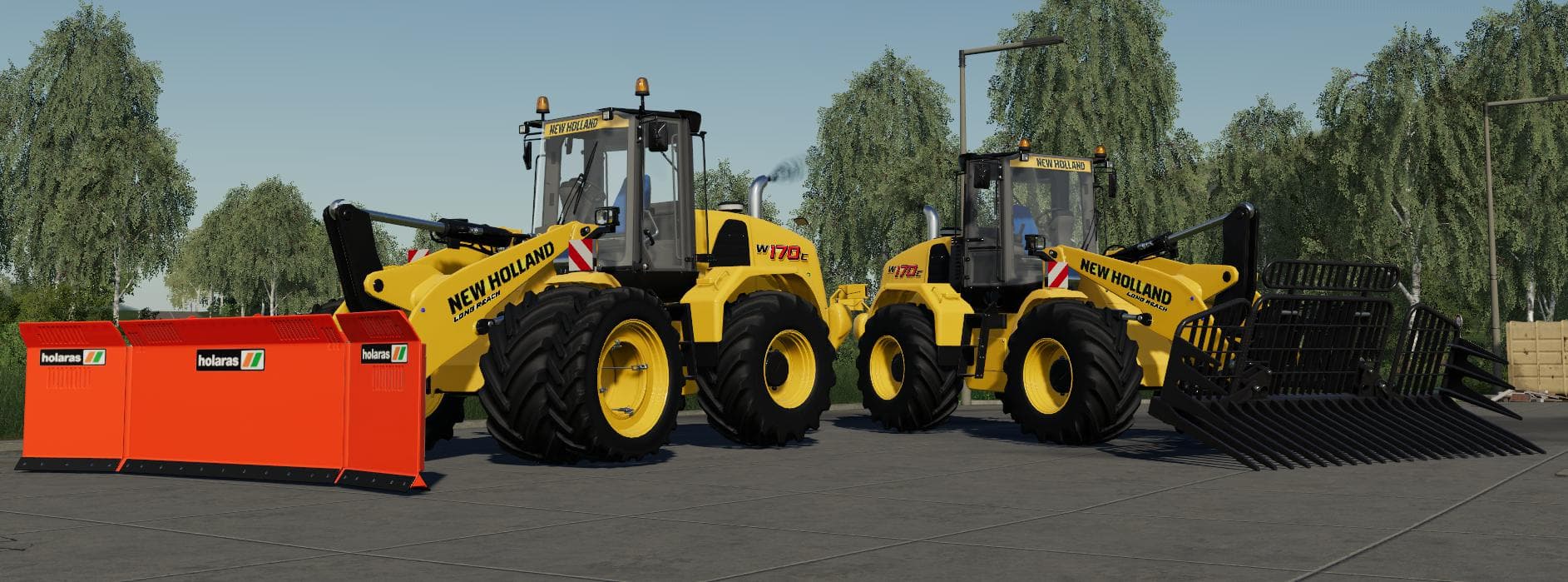 NEW HOLLAND W170C EDIT