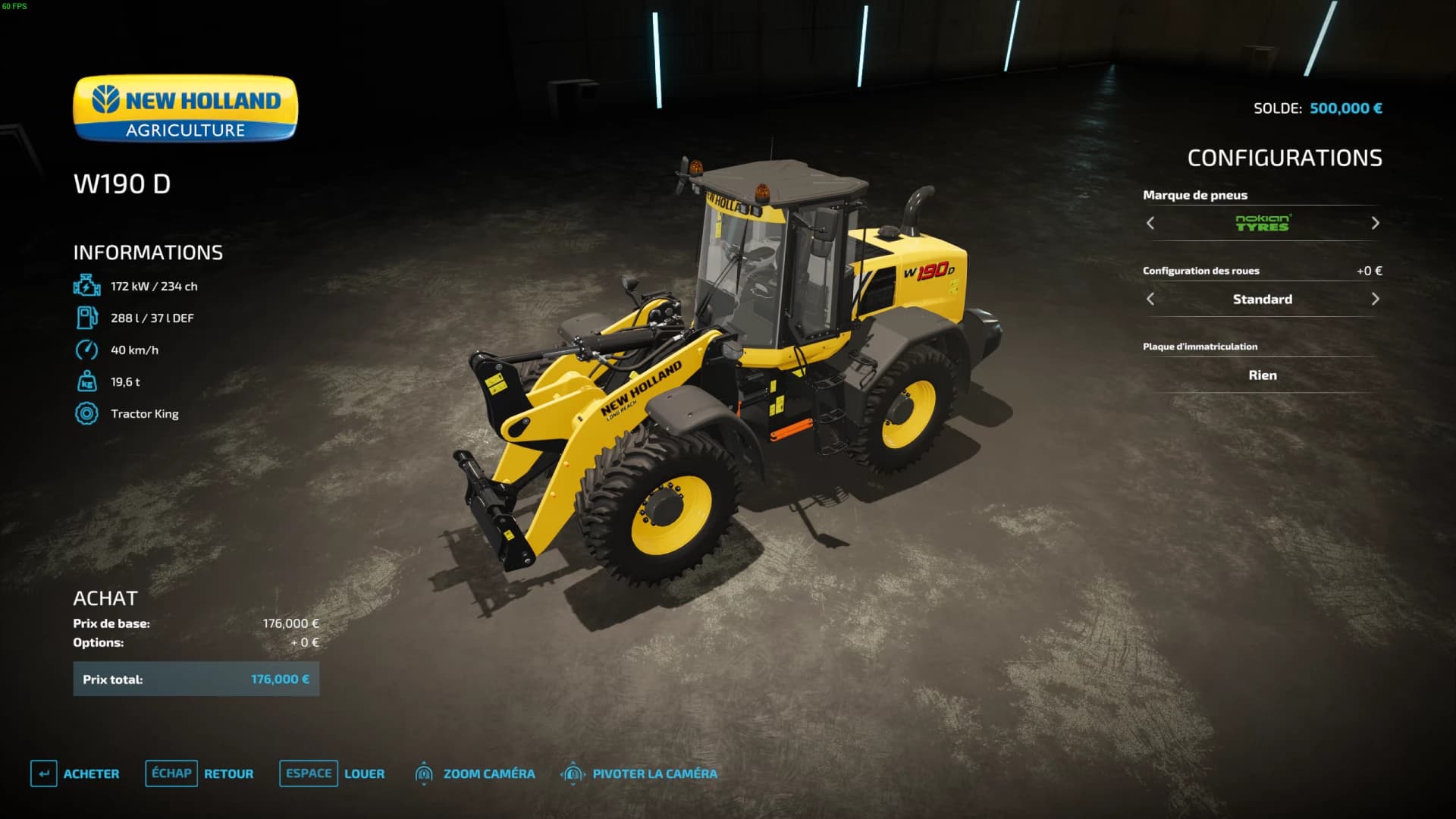 NEW HOLLAND W190 D