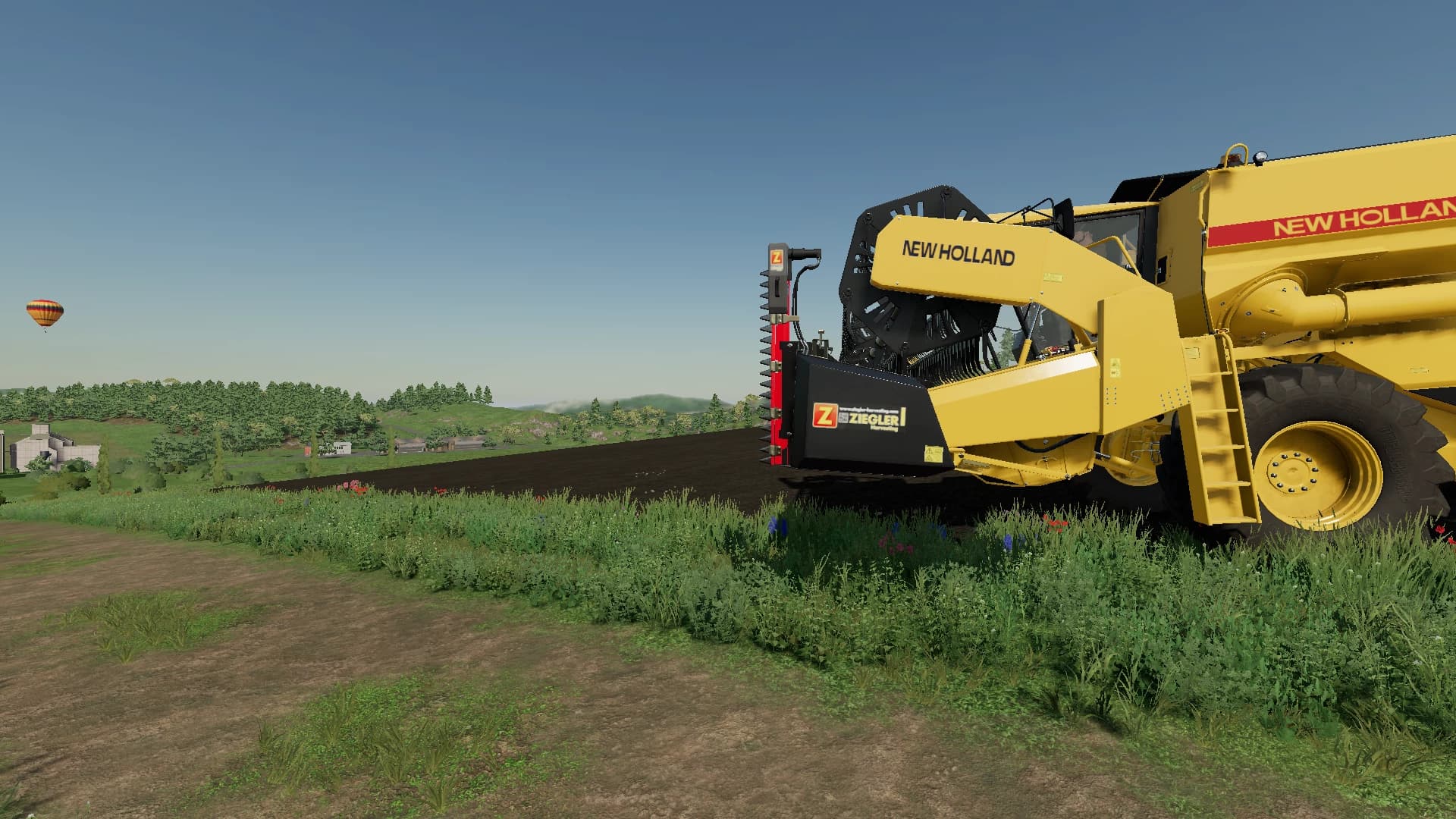NH TX32 HEADER 6M + TRAILER 2