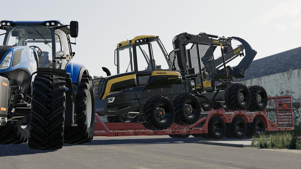 NMC 3-AXLE TRANSPORT TRAILER 2