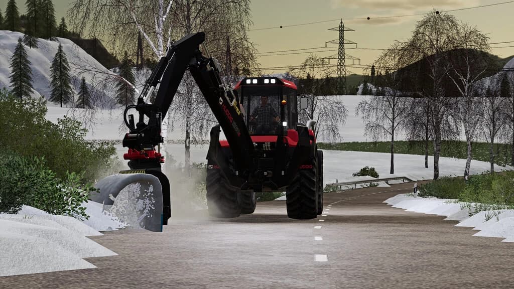 NMC BACKHOE SNOWPLOW