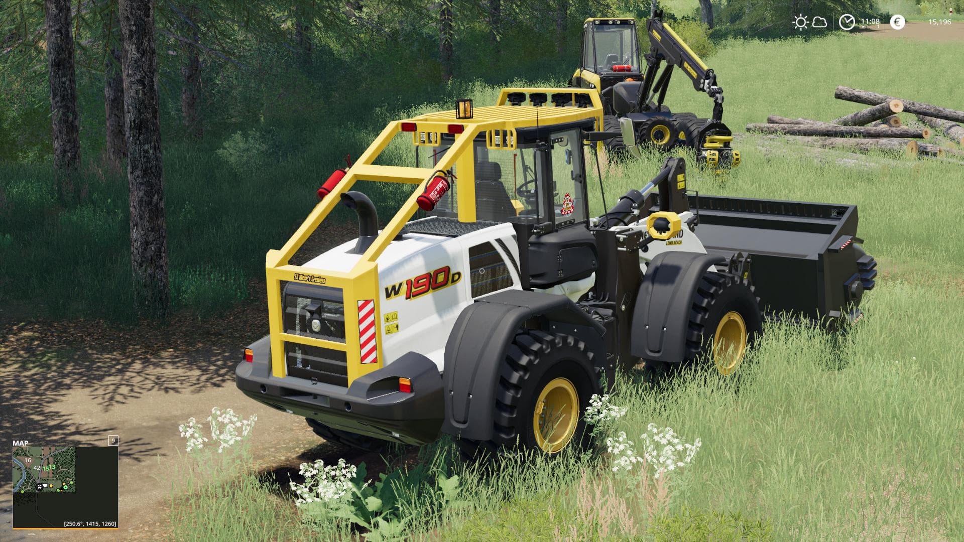 New Holland W-190 Forestier 5