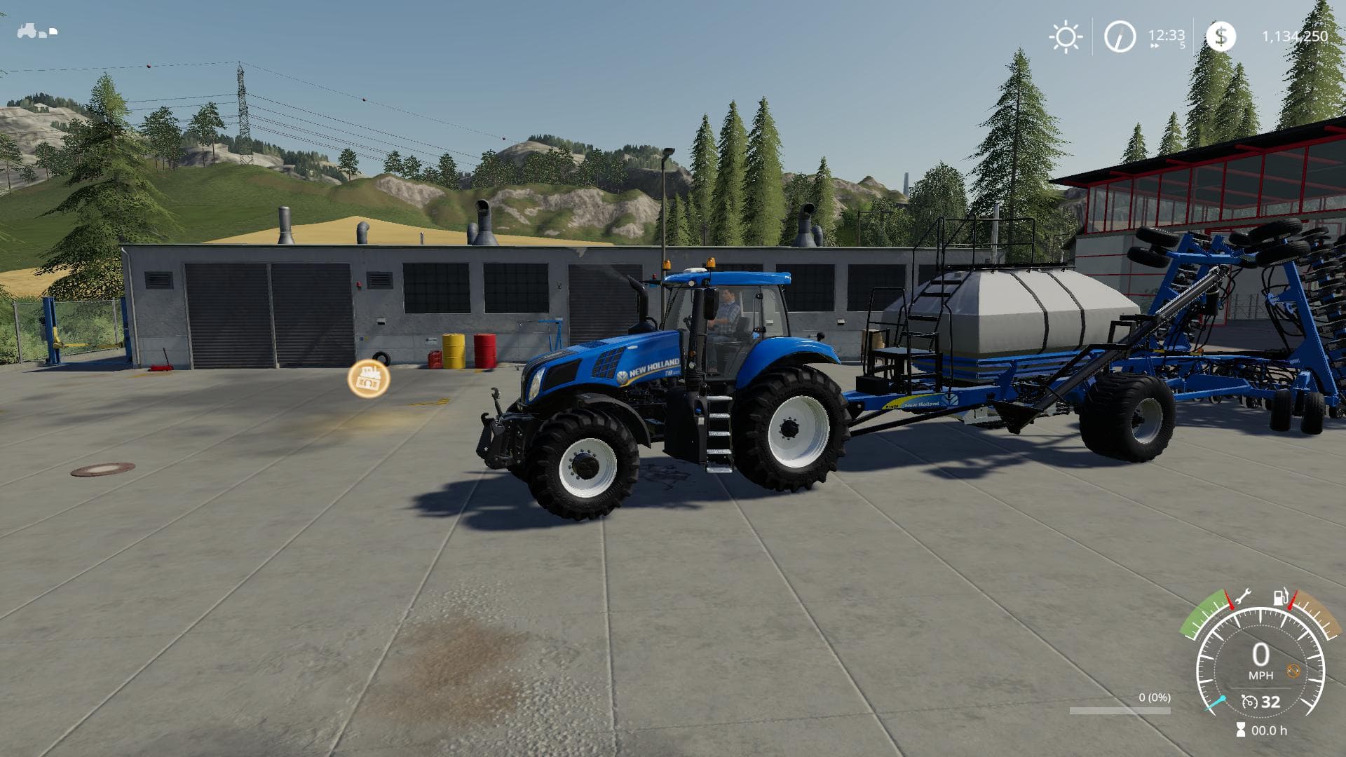 New holland disc drill