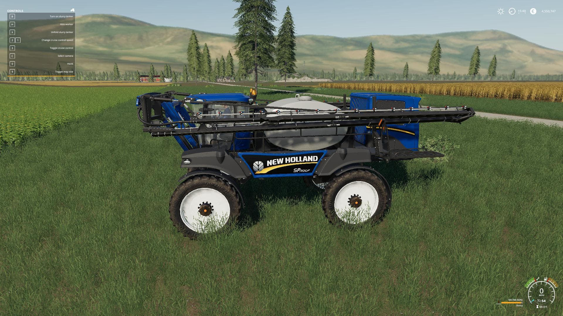 New Holland Slurry Sprayer 2