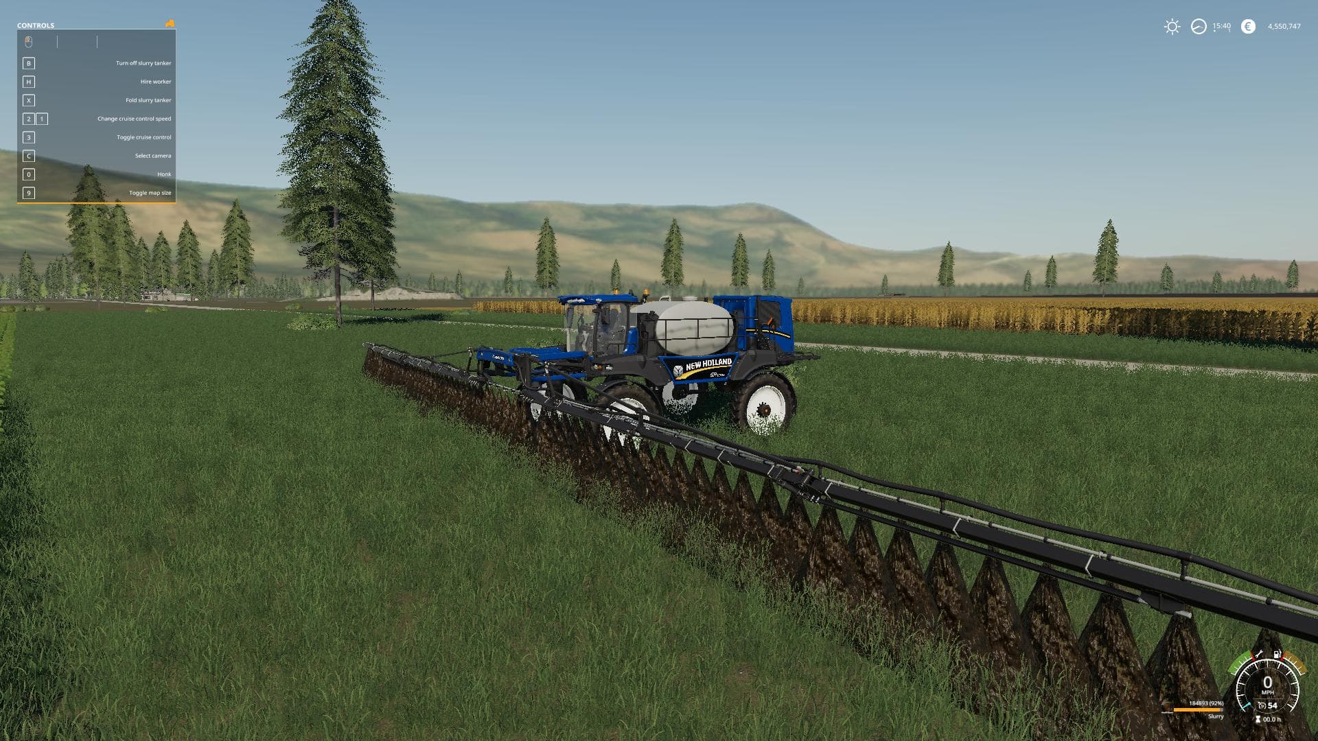 New Holland Slurry Sprayer