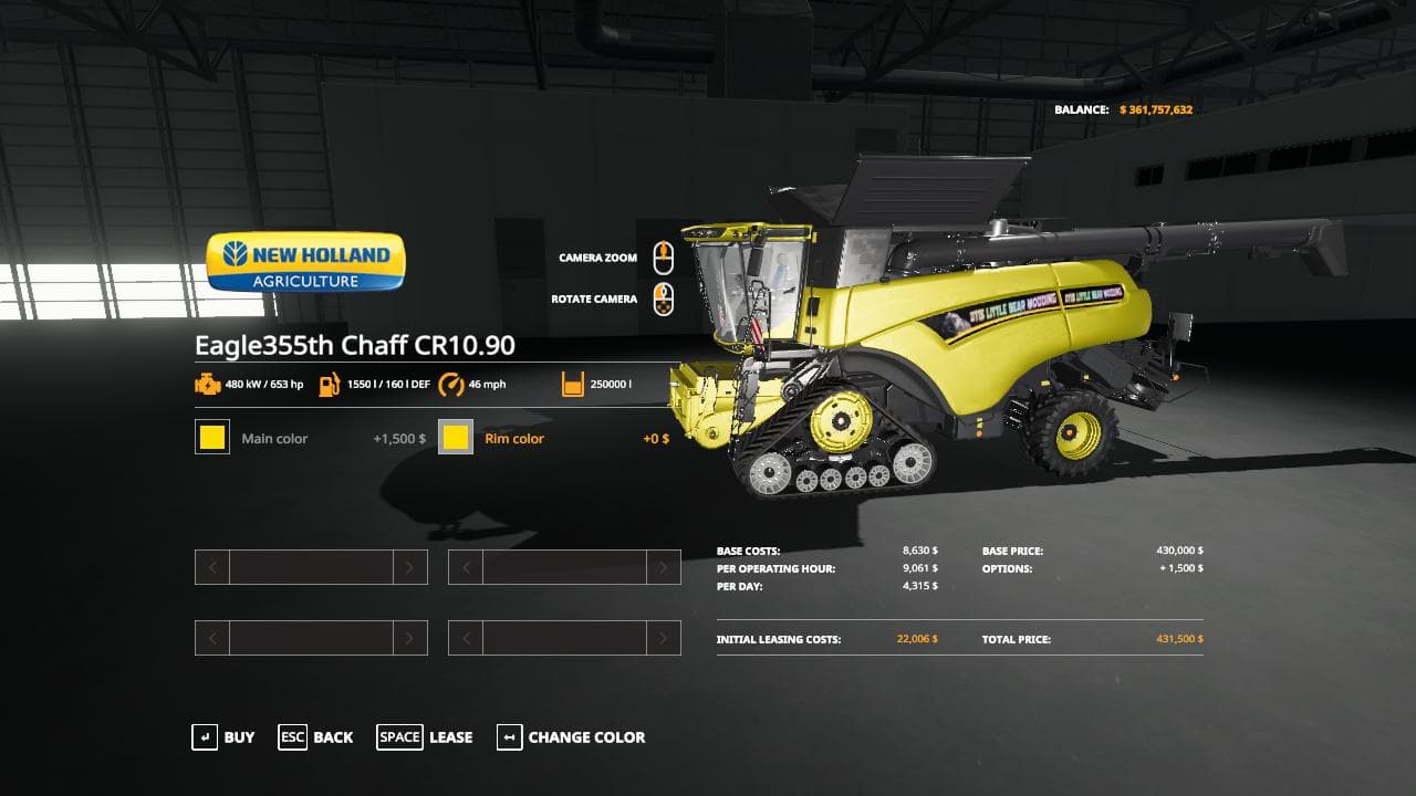 New Holland Chaff Pack 4