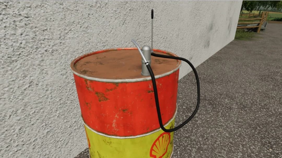 OIL BARREL WITH PUMP 2