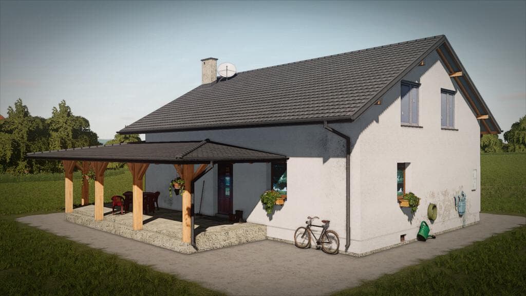 OLD AND NEW HOUSE