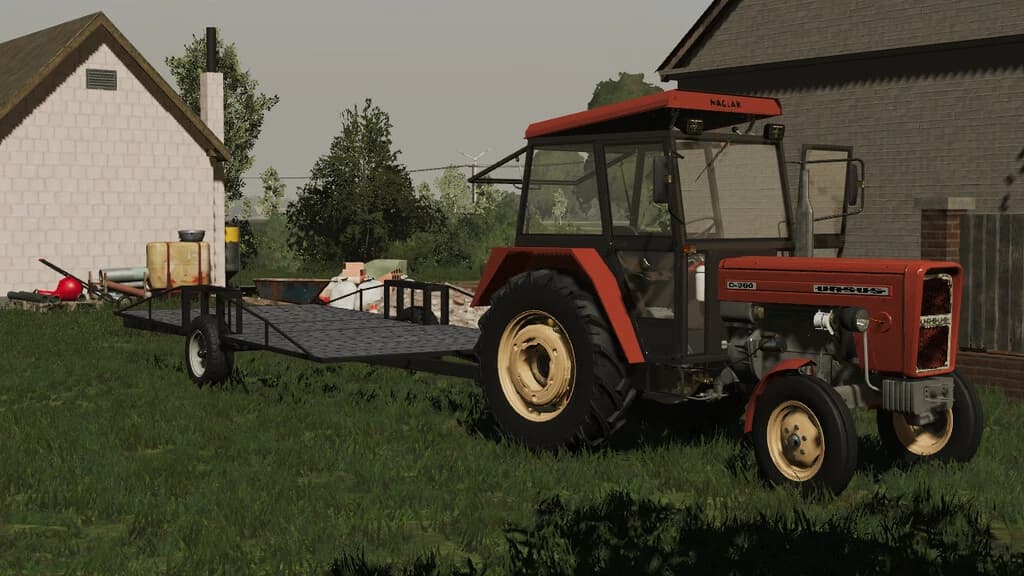 OLD BALE TRAILER 3
