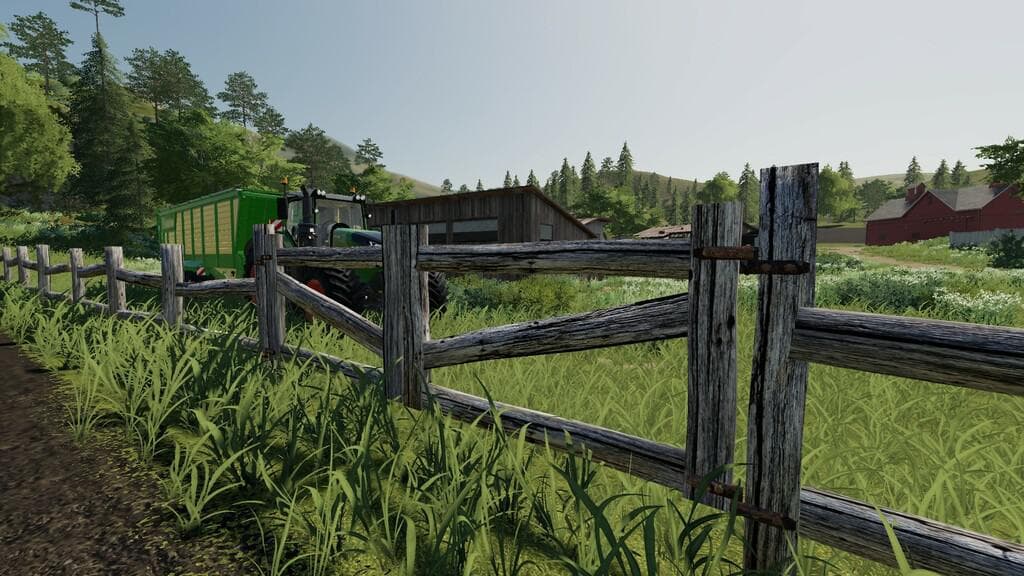 OLD FENCE WITH GATE 2