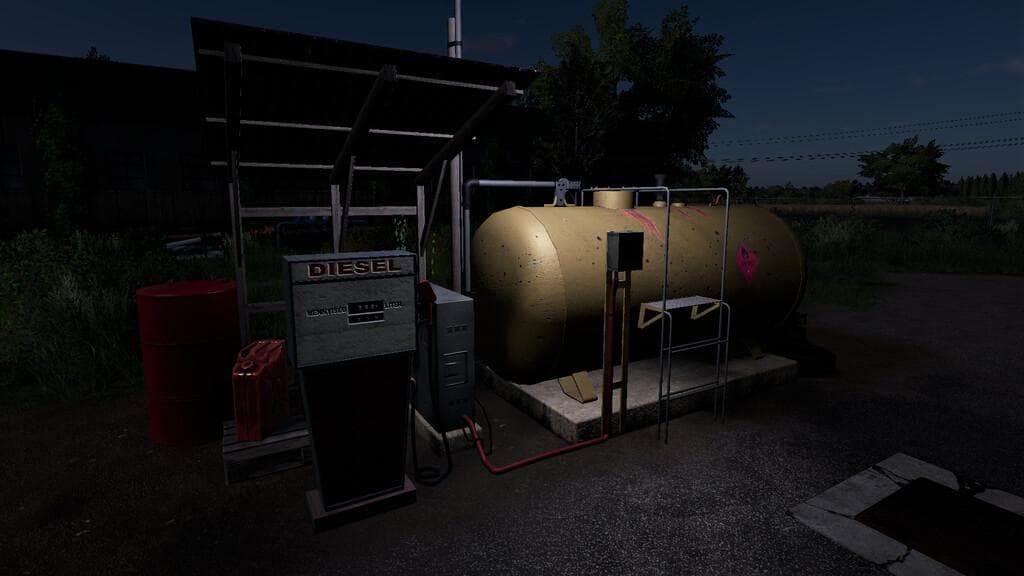 OLD FUEL TANK