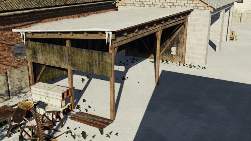 OLD MEDIUM MACHINE SHED