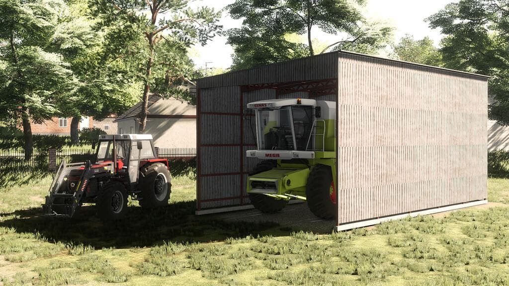 OLD METAL SHED