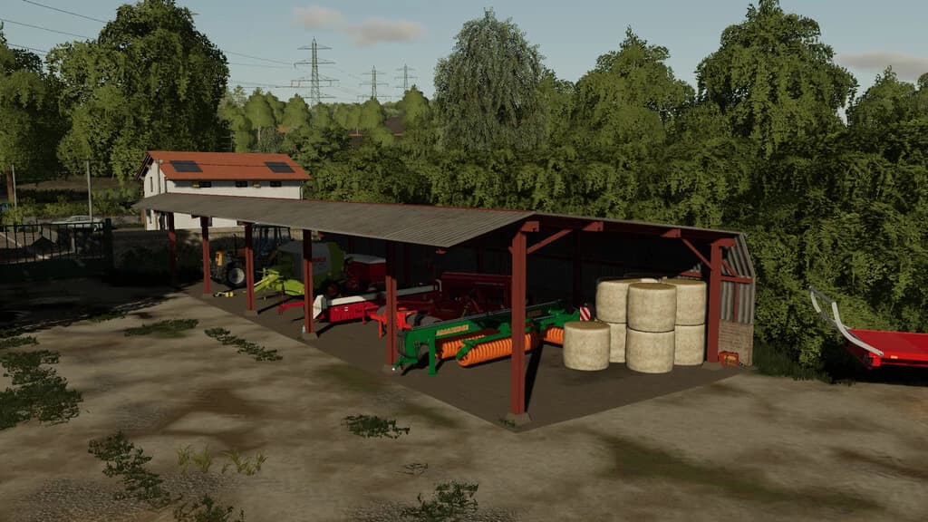 OLD METAL SHED