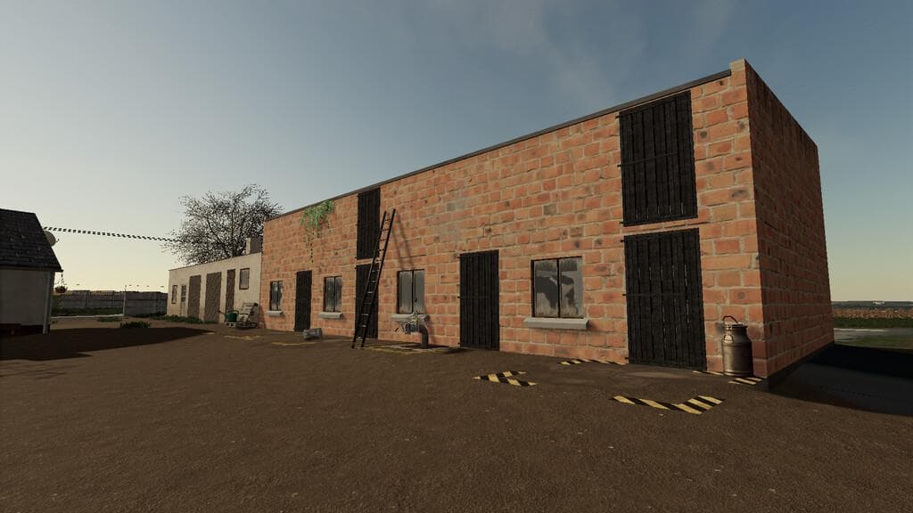 OLD POLISH COW BUILDING
