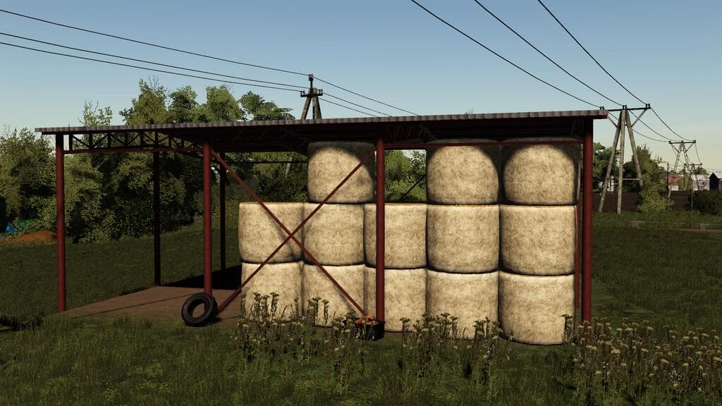 OLD SHEDS FOR BALES 2