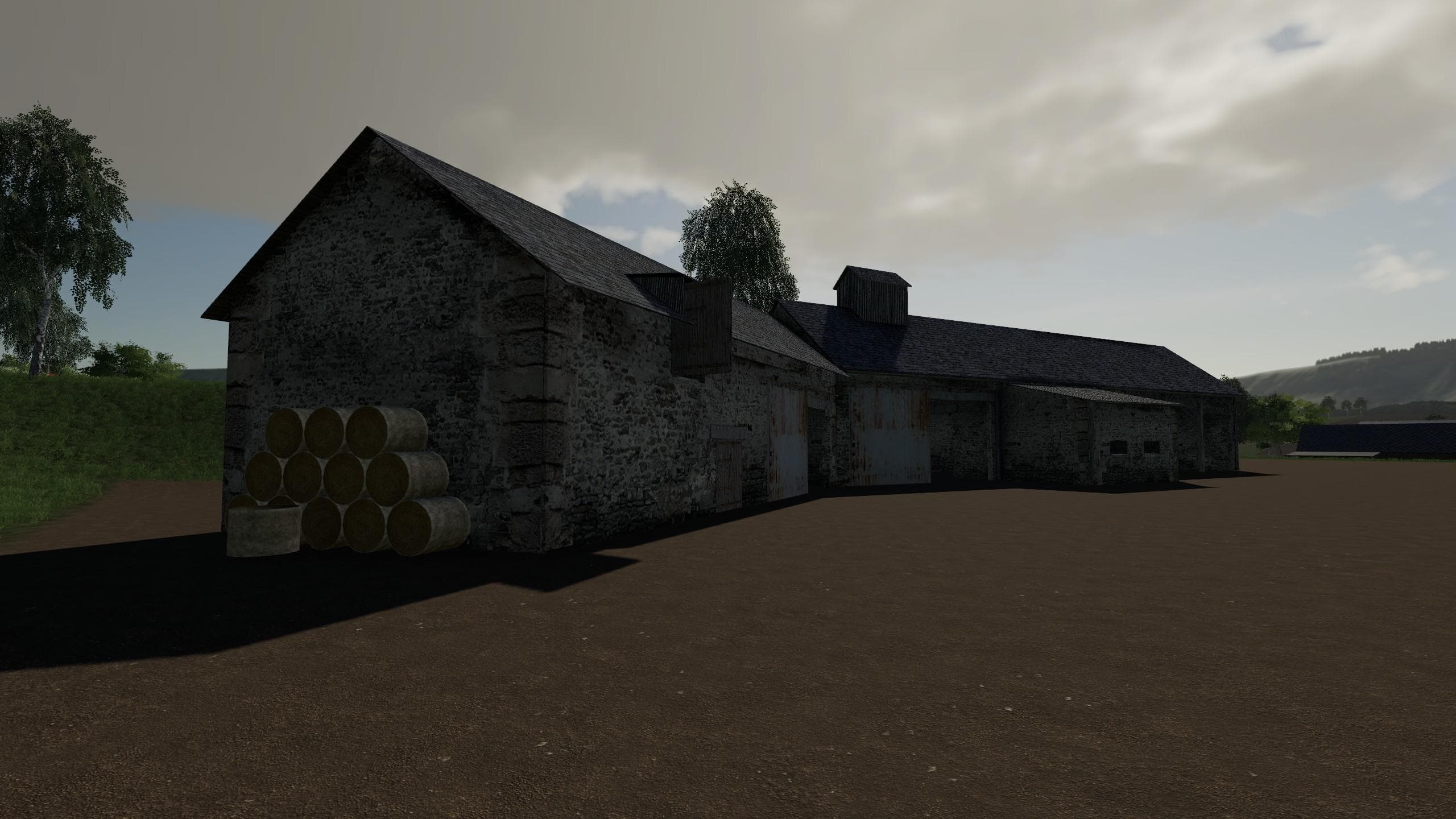 OLD STONE BARN PLACEABLE 4