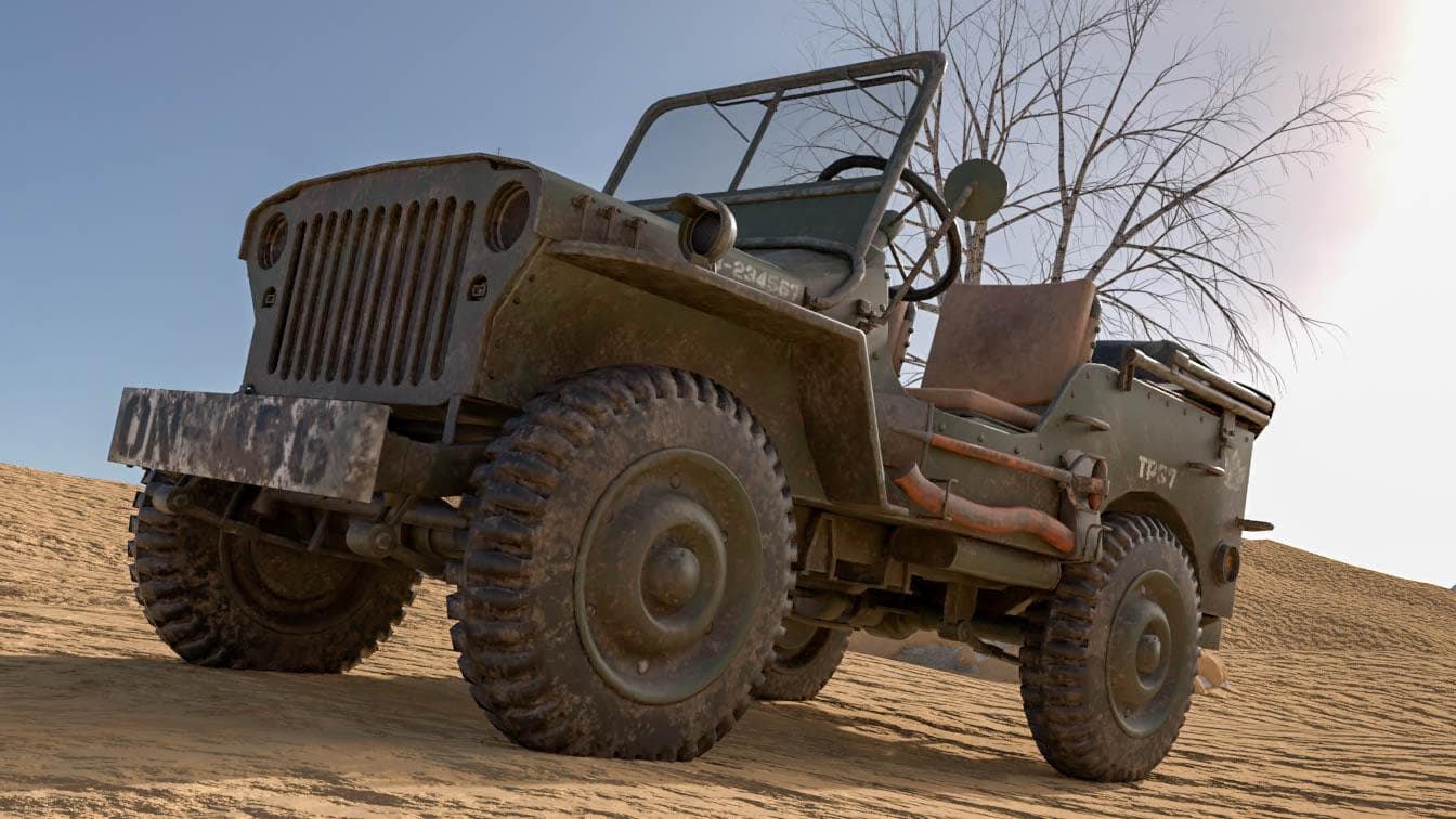 OLD WILLYS JEEP 2