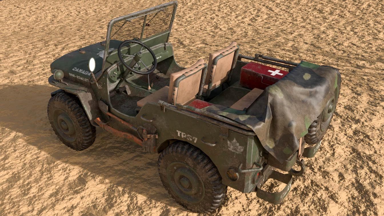 OLD WILLYS JEEP