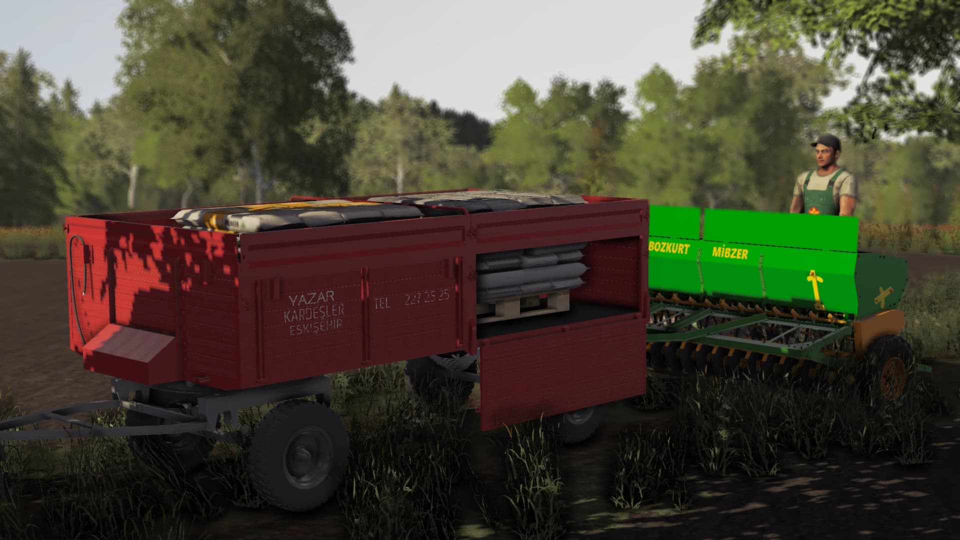 OLD WOOD TRAILER