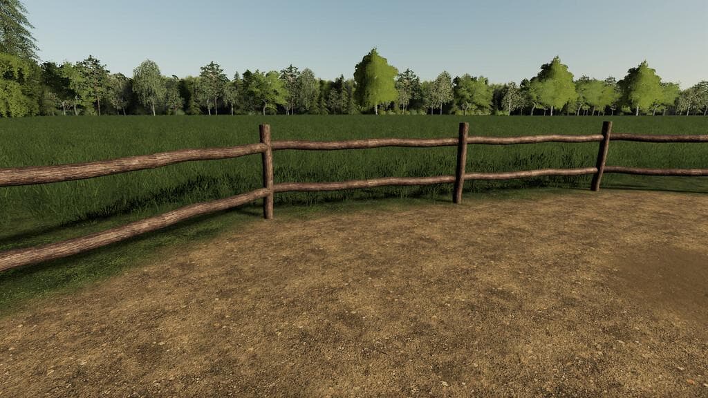 OLD WOODEN FENCE 3