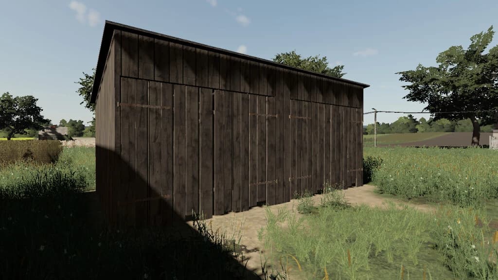 OLD WOODEN GARAGE 2