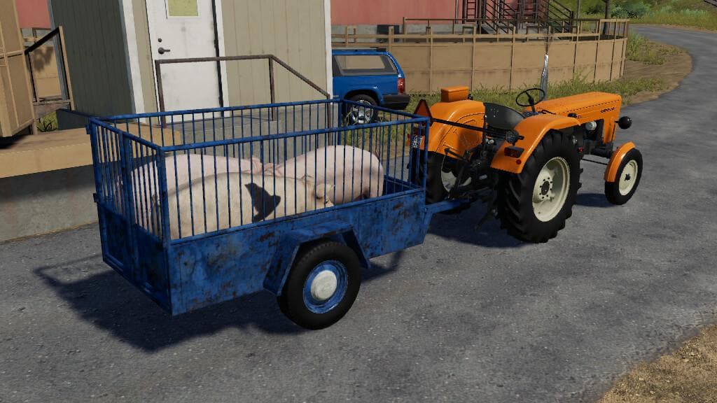 ONE AXLE TRAILER 2