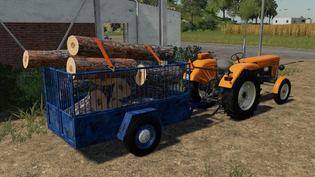 ONE AXLE TRAILER