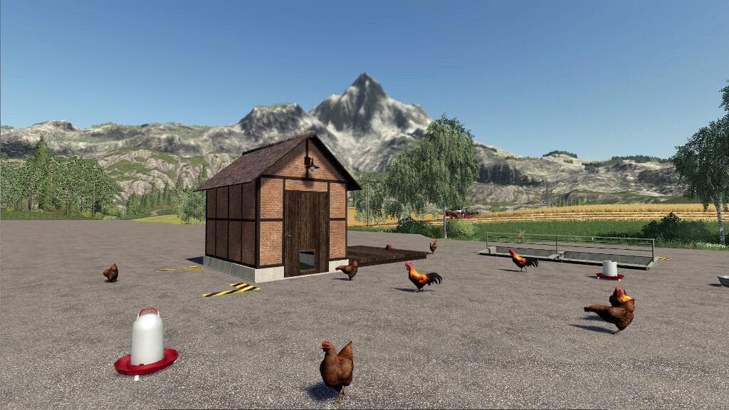 OPEN CHICKEN COOP TIMBERFRAME 3