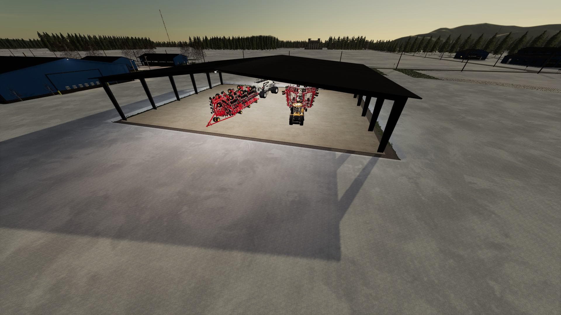 OPEN GARAGE SHELTER
