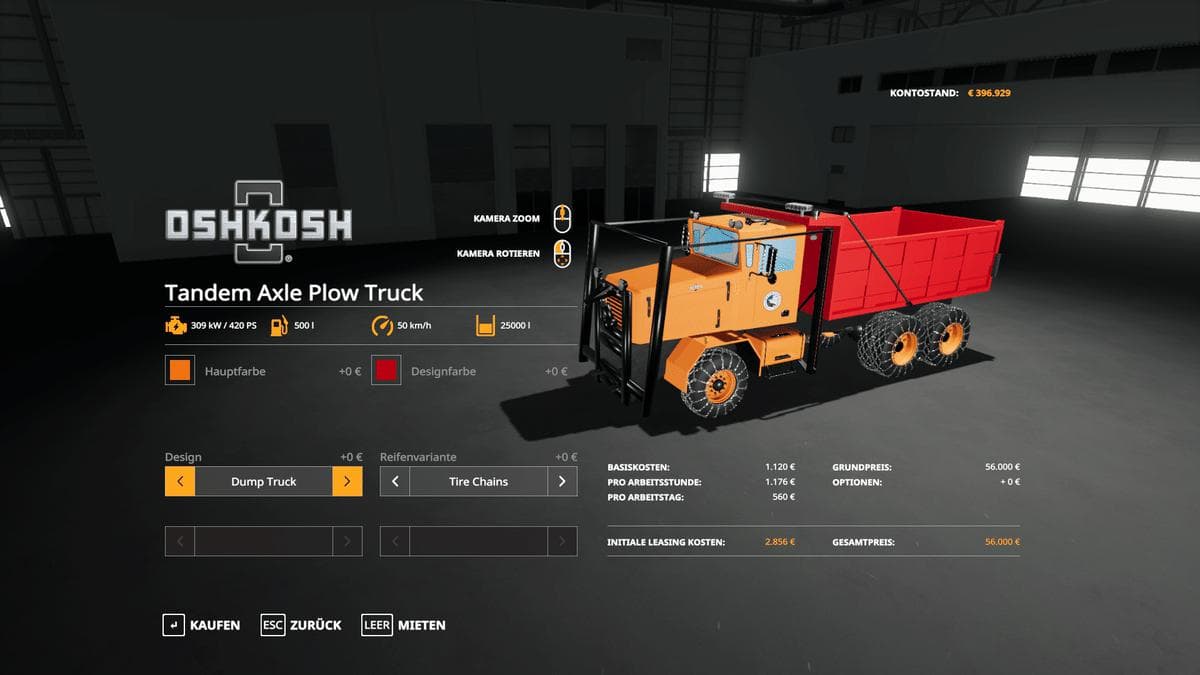 OSHKOSH PACK 4