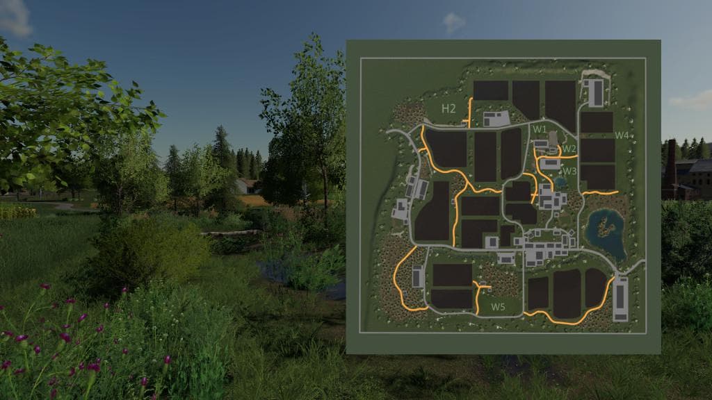Oberkrebach Map 4