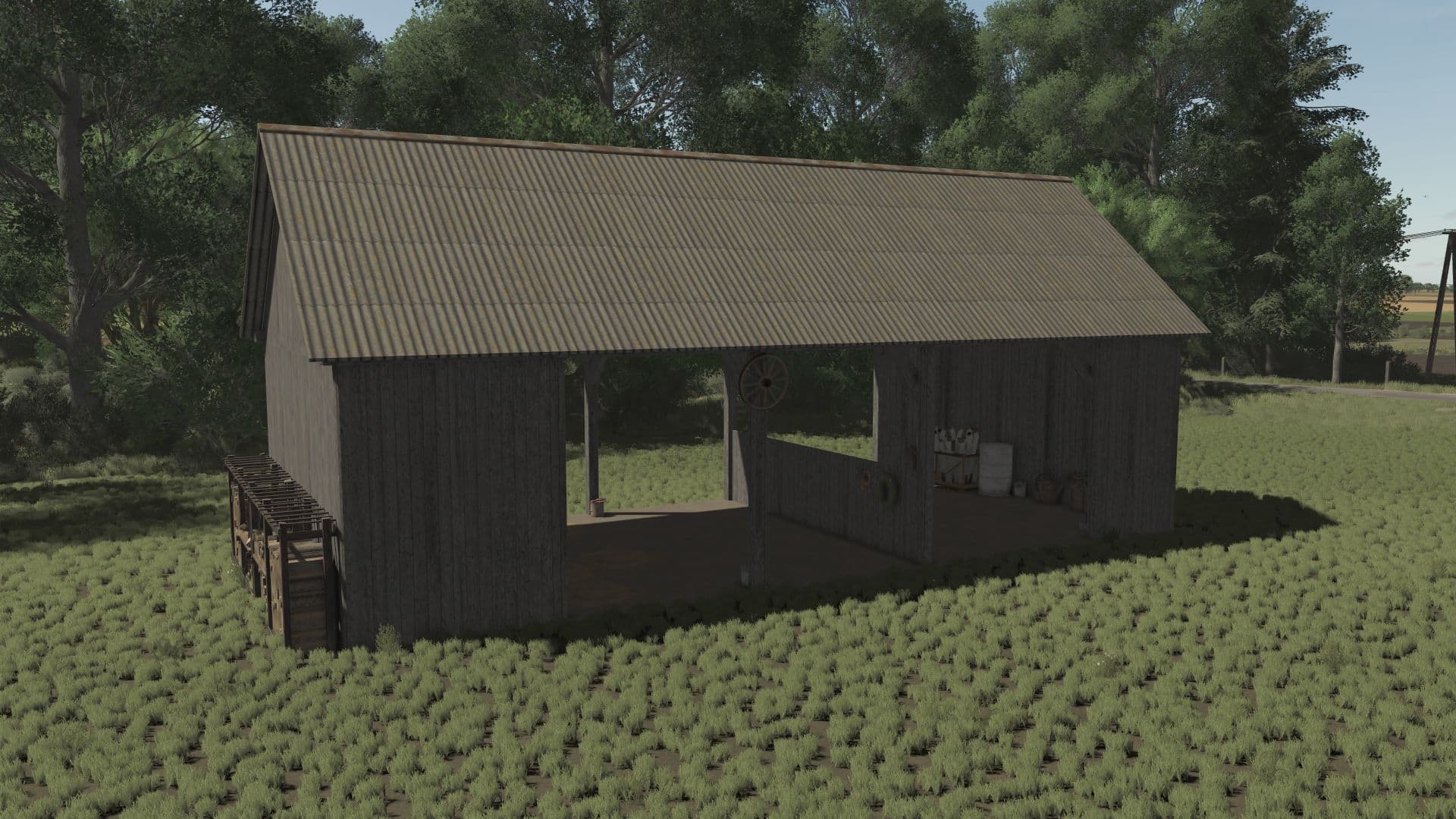 Old Open Barn