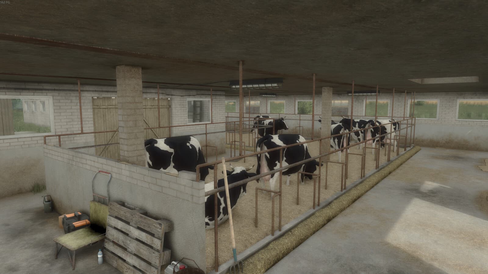 Old White Cowbarn 4