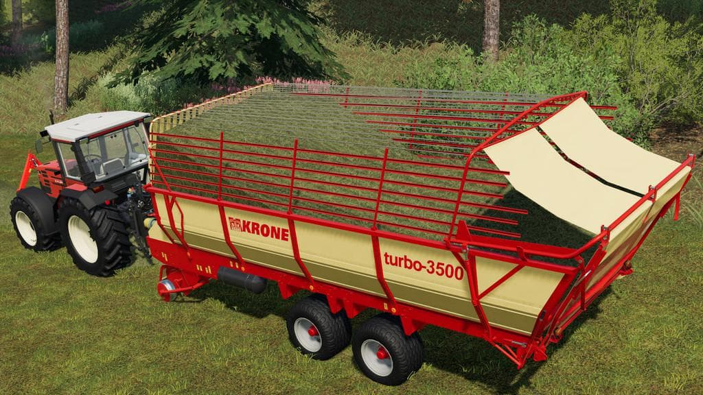 Old Forage Wagons Tandem 3