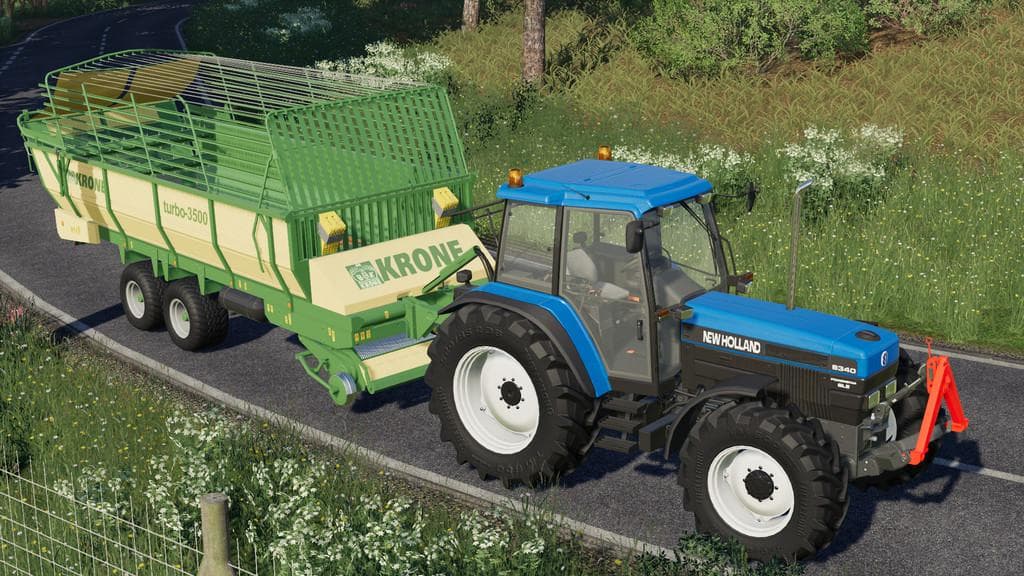 Old Forage Wagons Tandem