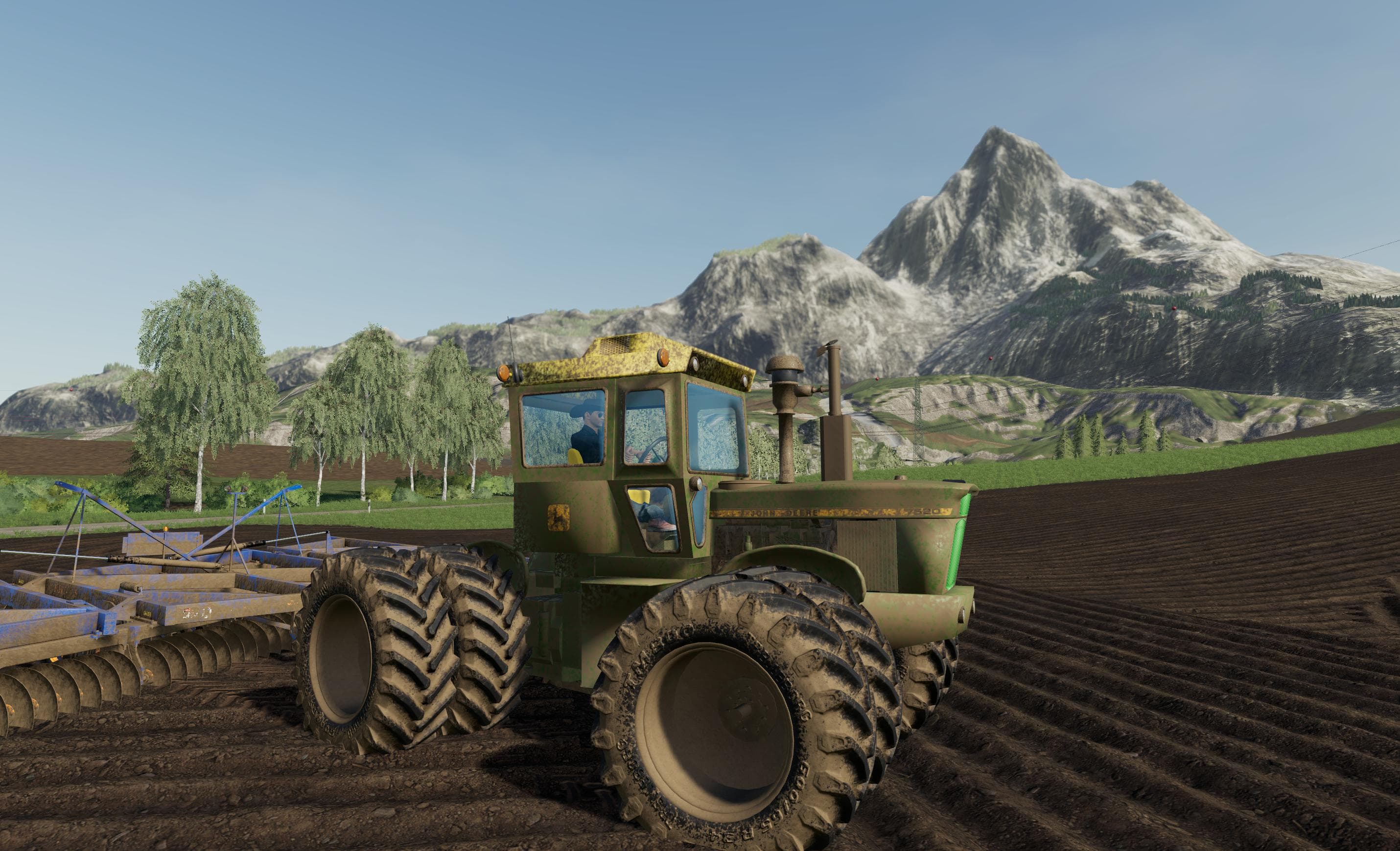 Old iron jd 7020-7520