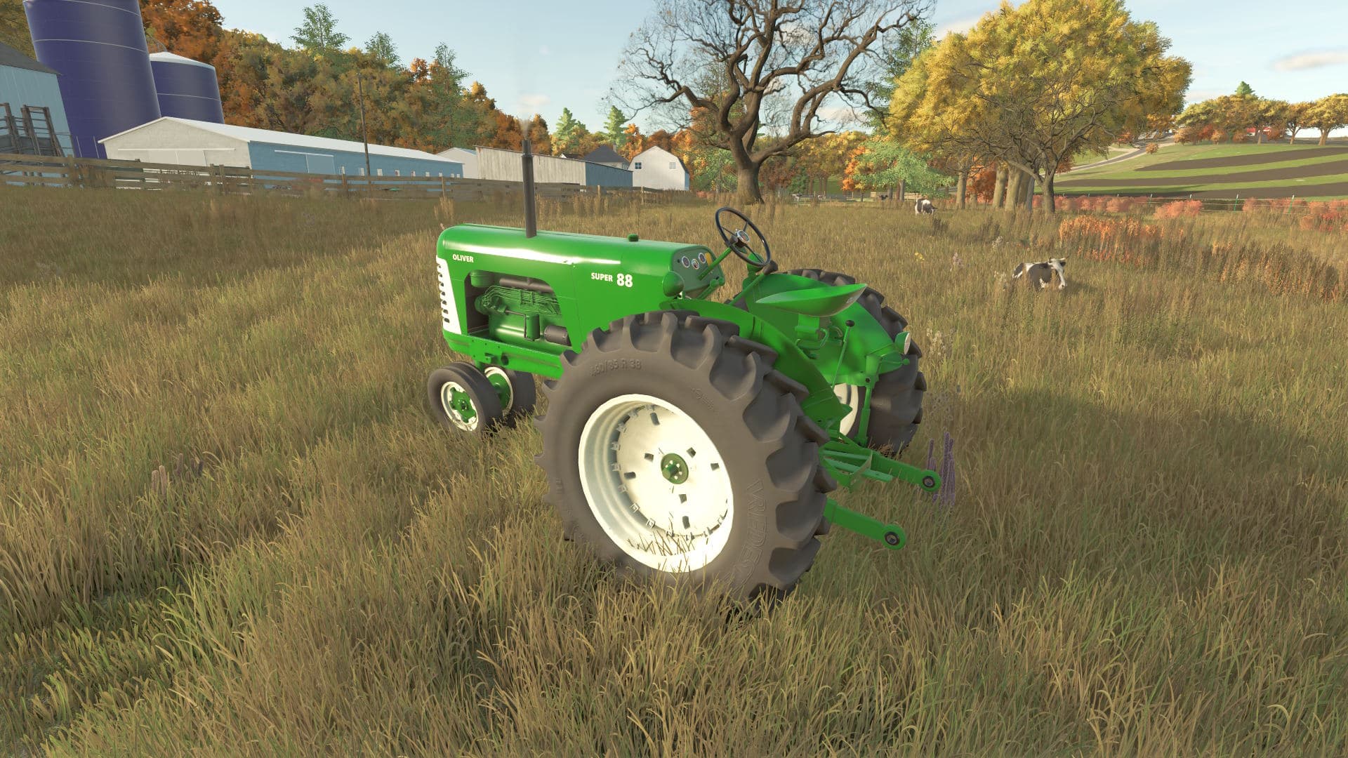 Oliver Super 88 Row-Crop Tractor 6