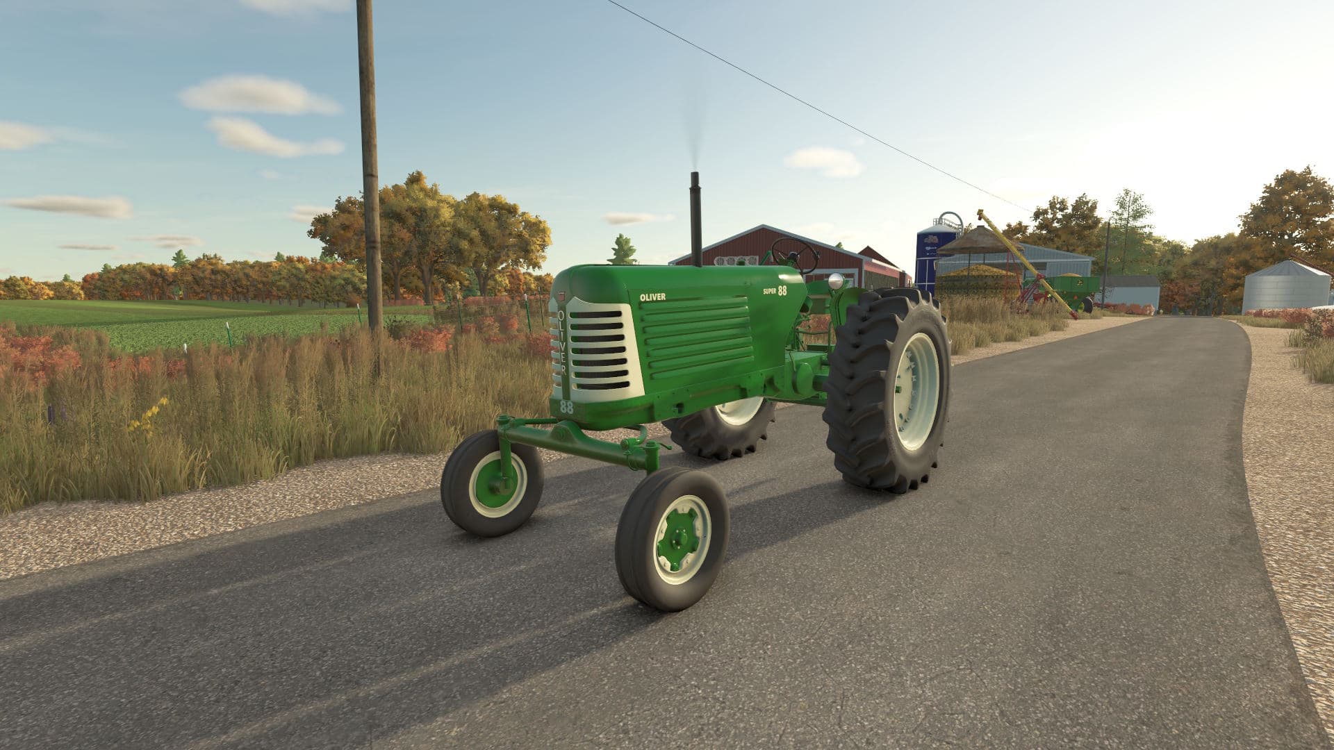 Oliver Super 88 Row-Crop Tractor 5