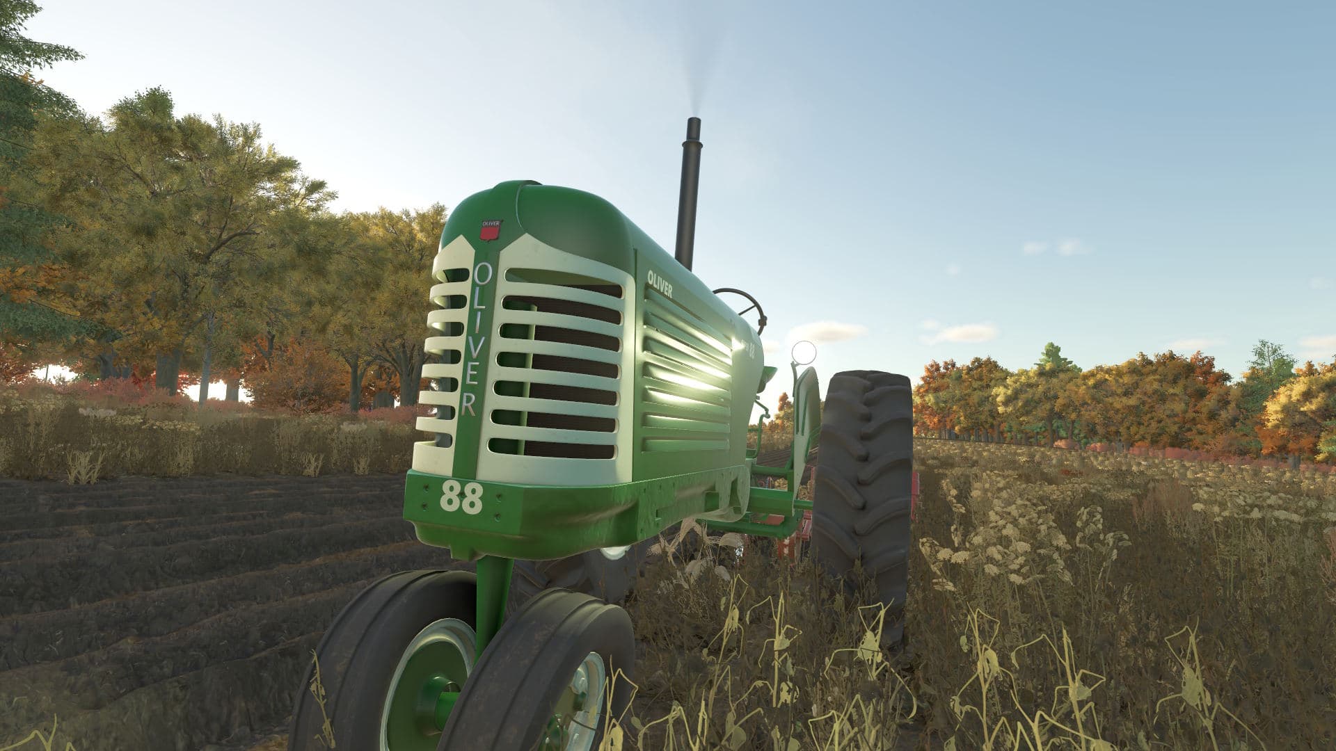 Oliver Super 88 Row-Crop Tractor 4