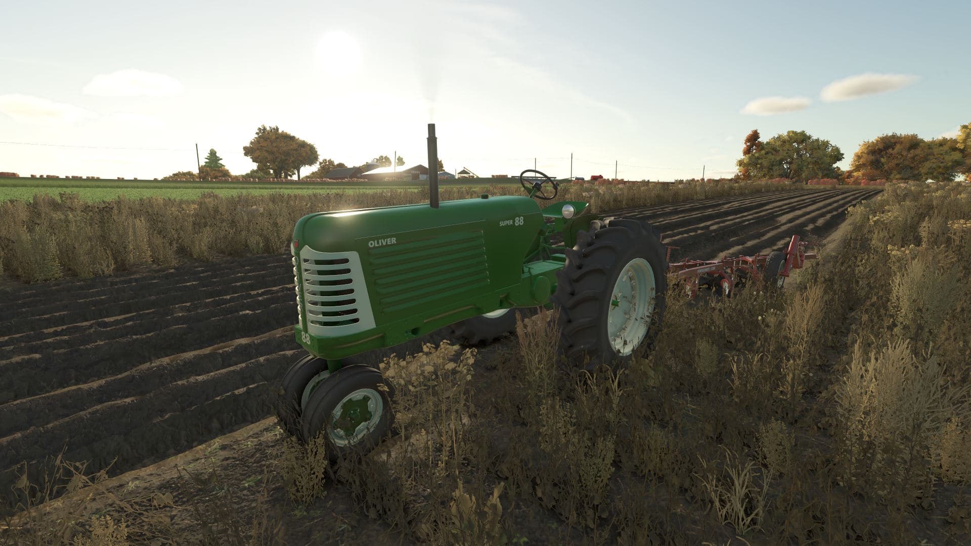 Oliver Super 88 Row-Crop Tractor 3