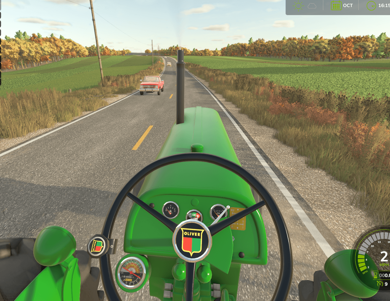 Oliver Super 88 Row-Crop Tractor 2