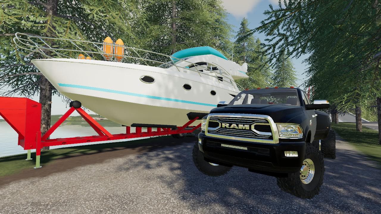 Oversize Boat Trailer