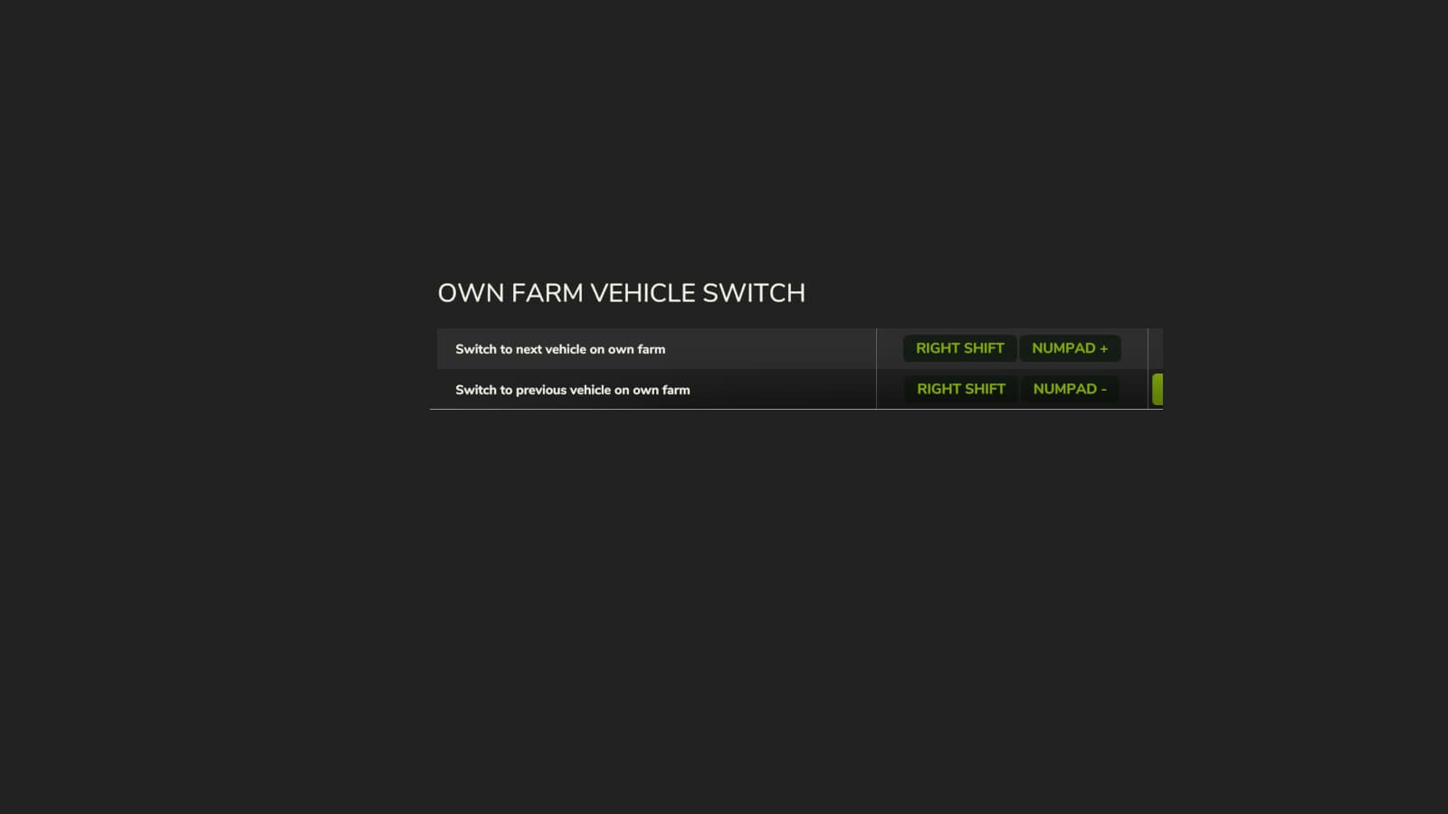 Own Farm Vehicle Switch 3